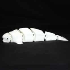 Articulated Toy Beluga Whale - Left