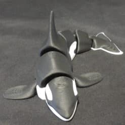Articulated Toy Orca - Top