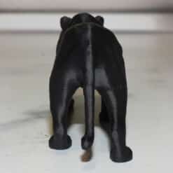 Black Panther Sculpture - Back