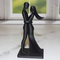 Connected Couple Minimalist Sculpture - Front