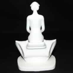 Contemplative Elegance Sculpture - Back