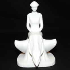 Contemplative Elegance Sculpture - Front