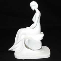 Contemplative Elegance Sculpture - Left