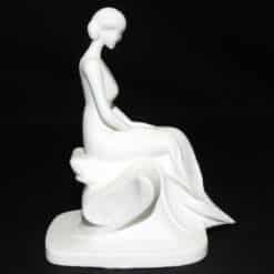 Contemplative Elegance Sculpture - Right