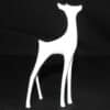 Doe Minimalist Sculpture - Right