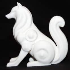 Dog Minimalist Sculpture - Left