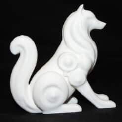 Dog Minimalist Sculpture - Right