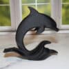 Dolphin Modern Sculpture - Right