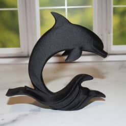 Dolphin Modern Sculpture - Right