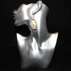 Easter Bunny Basket Matte PLA 3D Printed Earrings - Head