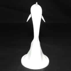Elegance in Motion Dolphin Sculpture - Back