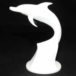 Elegance in Motion Dolphin Sculpture - Left