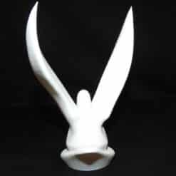 Elegant Minimalist Bird Sculpture - Back