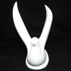 Elegant Minimalist Bird Sculpture - Front