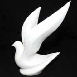 Elegant Minimalist Bird Sculpture - Left