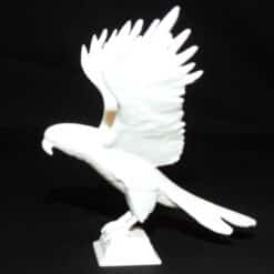 Flight of Freedom Parrot Sculpture - Left