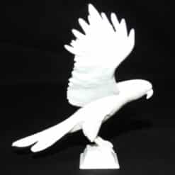 Flight of Freedom Parrot Sculpture - Right