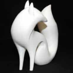 Fox Minimalist Sculpture - Right