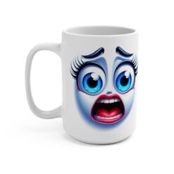 Funny Face Shock 15oz Mug - Left