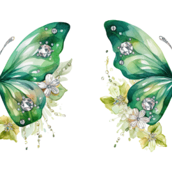 Green Butterflies 15oz Mug - Pic