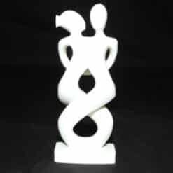 Harmonious Fusion Minimalist Sculpture - Back