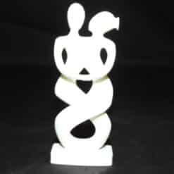 Harmonious Fusion Minimalist Sculpture - Front