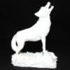 Howling Wolf Sculpture - Right