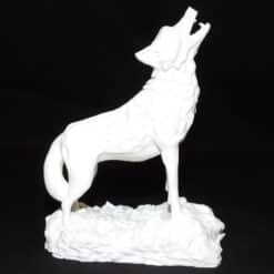 Howling Wolf Sculpture - Right