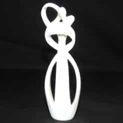 Infinity Wedding Statue - Back