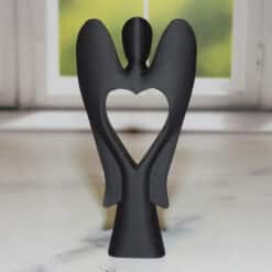 Love Angel Minimalist Sculpture - Back