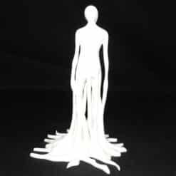 Melting Man Sculpture - Back