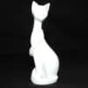 Minimalist Ethereal Cat Sculpture - Front