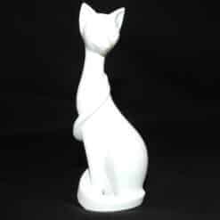 Minimalist Ethereal Cat Sculpture - Front