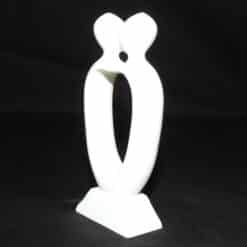 Minimalist Loving Hug Sculpture - Left