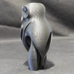 Minimalist Owl Sculpture - Left