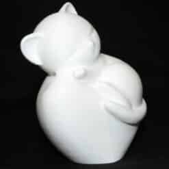 Minimalist Sleeping Kitten on Heart - Right