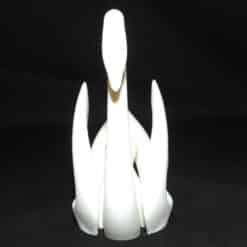 Minimalist Swan Sculpture - Front