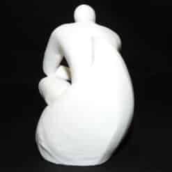 Minimalist Thinker Abstract Sculpture - Back