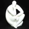 Minimalist Thinker Abstract Sculpture - Front