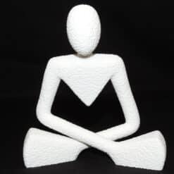 Minimalist Yoga Sculpture - Front
