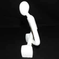 Minimalist Yoga Sculpture - Left