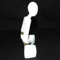 Minimalist Yoga Sculpture - Right