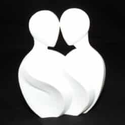 Minimalistic Couple Sculpture - Front