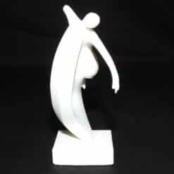 Minimalistic Dancing Abstract Figure Sculpture - Right
