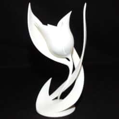 Modern Flower Sculpture - Front