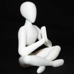 NObody - Prayer - Sculpture of Contemplation - Smooth Skin - Right