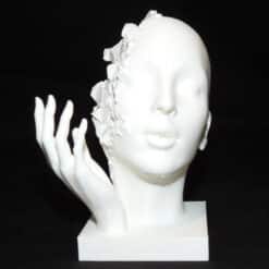 Shattered Serenity Sculpture - Front