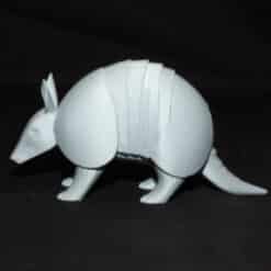 The Armor of Nature Sculpture - The Armadillo - Left