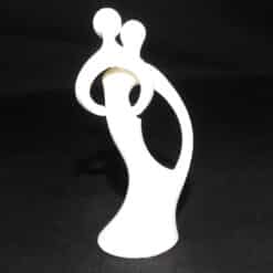 True Love Intertwined Sculpture - Back