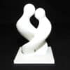 Two4Ever Minimalist Sculpture - Front